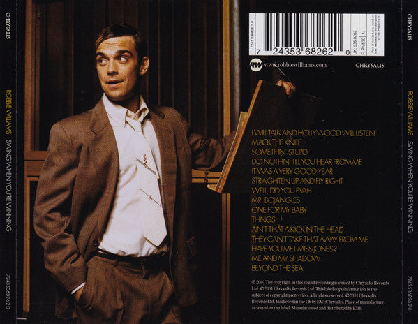 Robbie Williams : Swing When You're Winning (Album)