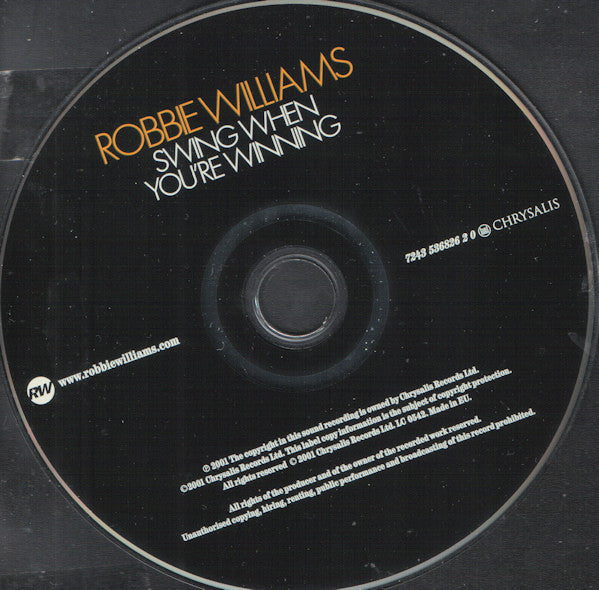 Robbie Williams : Swing When You're Winning (Album)