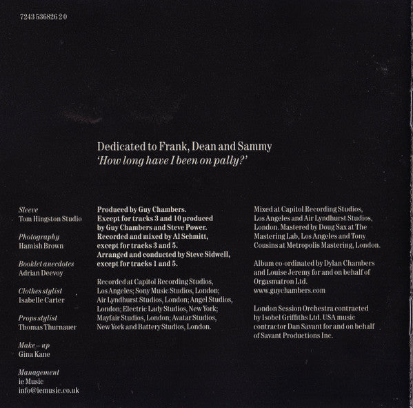 Robbie Williams : Swing When You're Winning (Album)