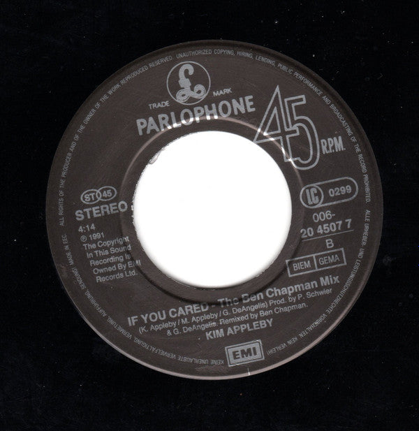 Kim Appleby : If You Cared (7",45 RPM,Single,Stereo)