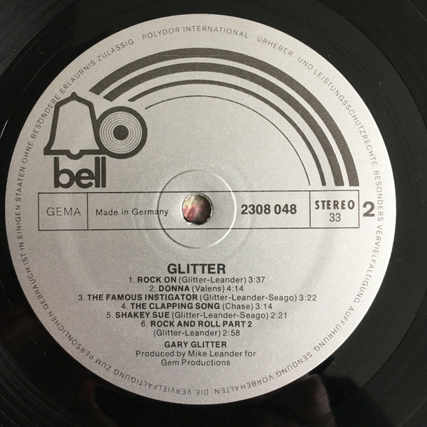 Gary Glitter : Glitter (LP, Album, Non)