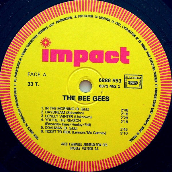 Bee Gees : The Bee Gees (LP,Compilation,Reissue,Stereo)
