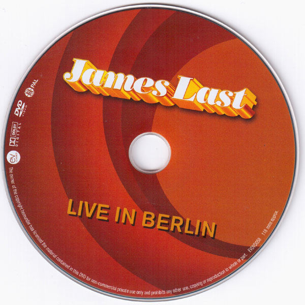 James Last : Live In Berlin (DVD-Video,PAL,Stereo)