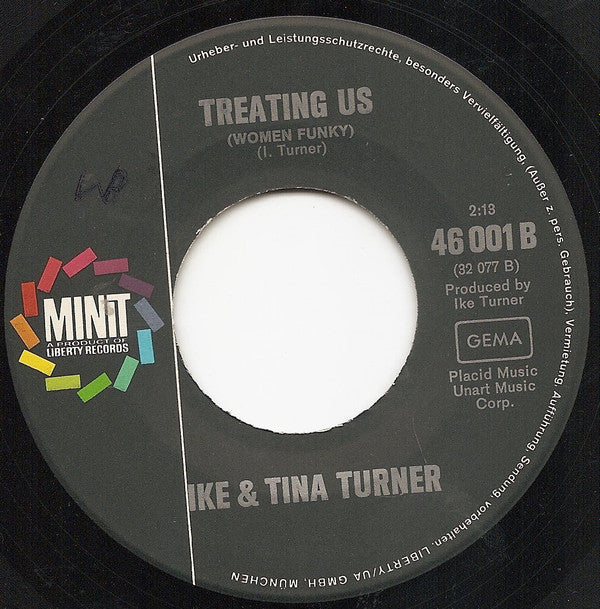 Ike & Tina Turner : I Wanna Jump (7",45 RPM,Single)