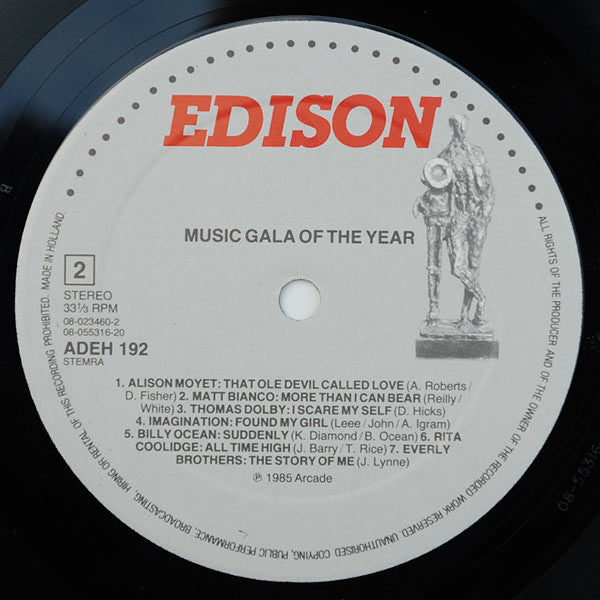 Various : Music Gala Of The Year (LP,Compilation)