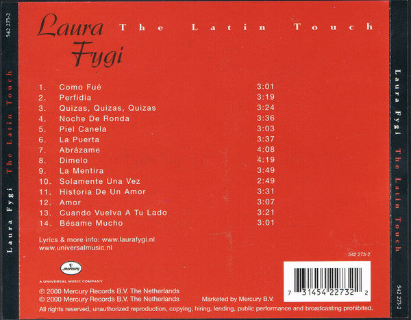 Laura Fygi : The Latin Touch (Album)