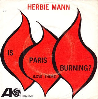 Herbie Mann : Love Theme (From 'Is Paris Burning') (7",45 RPM,Single)