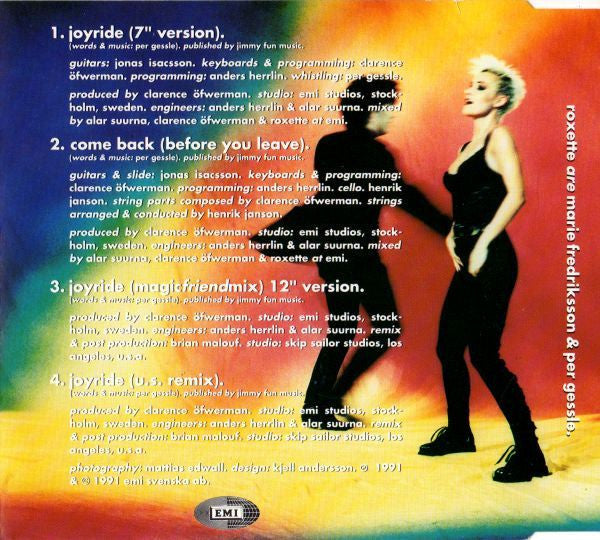 Roxette : Joyride (Maxi-Single)