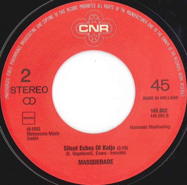 Masquerade (5) : Guardian Angel »Original Version« (7",45 RPM,Single)