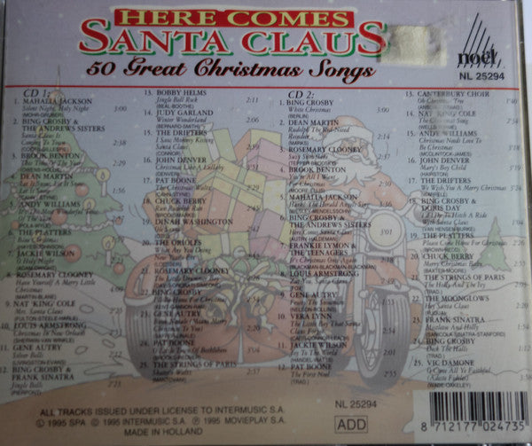 Various : Here Comes Santa Claus - 50 Great Christmas Songs (Compilation)