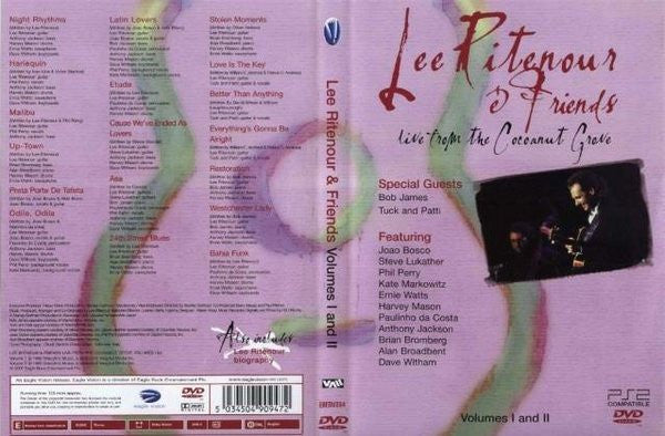 Lee Ritenour : Live From The Cocoanut Grove (Vol. 1 & 2) (PAL)