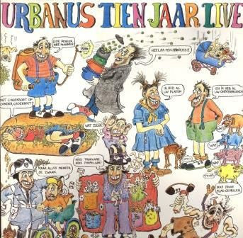 Urbanus : Tien Jaar Live (LP,Album)