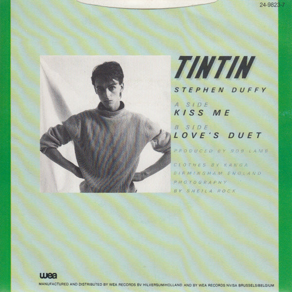 Tin Tin (4) : Kiss Me (7",Single)