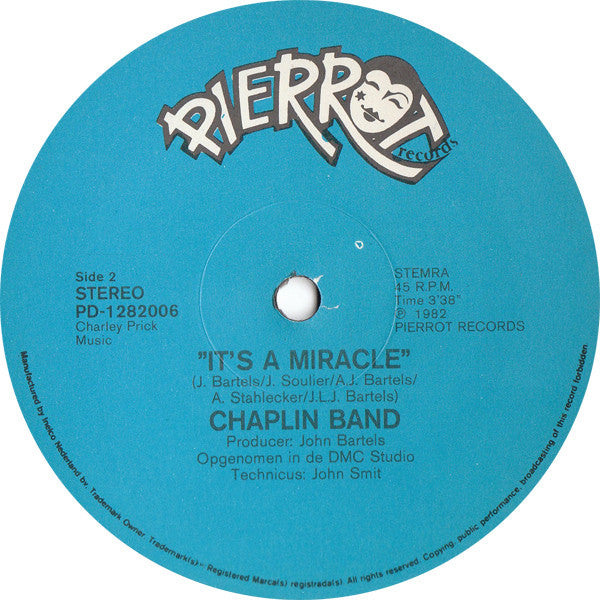 Chaplin Band, The : Gold (12",45 RPM)