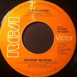George McCrae : I Can't Leave You Alone (7")