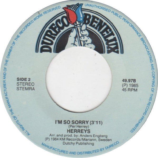 Herrey's, The : People Say It's In The Air (7",Single)