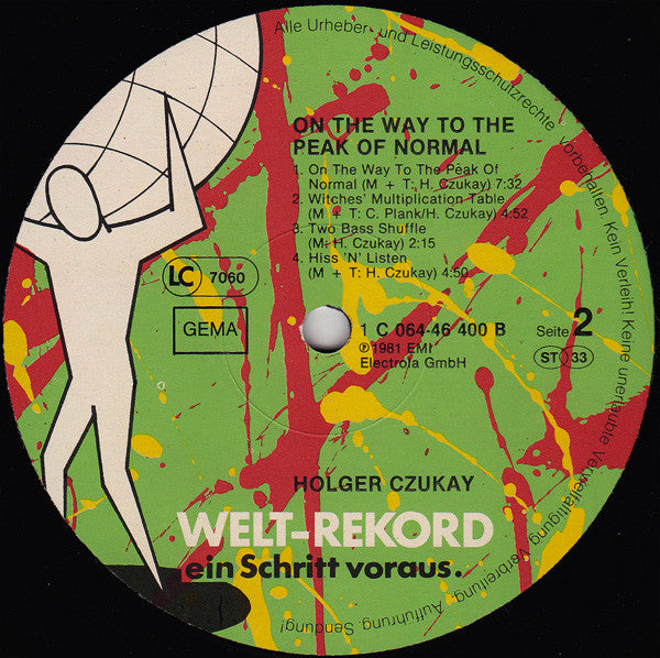 Holger Czukay : On The Way To The Peak Of Normal (LP,Album)