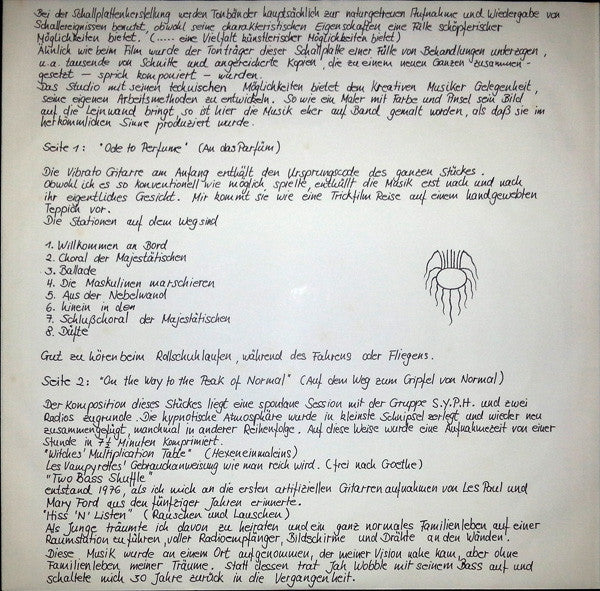 Holger Czukay : On The Way To The Peak Of Normal (LP,Album)
