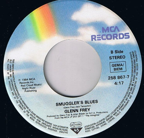 Glenn Frey : You Belong To The City (7",45 RPM,Single)