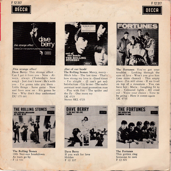 Small Faces : Sha-La-La-La-Lee / Grow Your Own (7",45 RPM,Single,Mono)