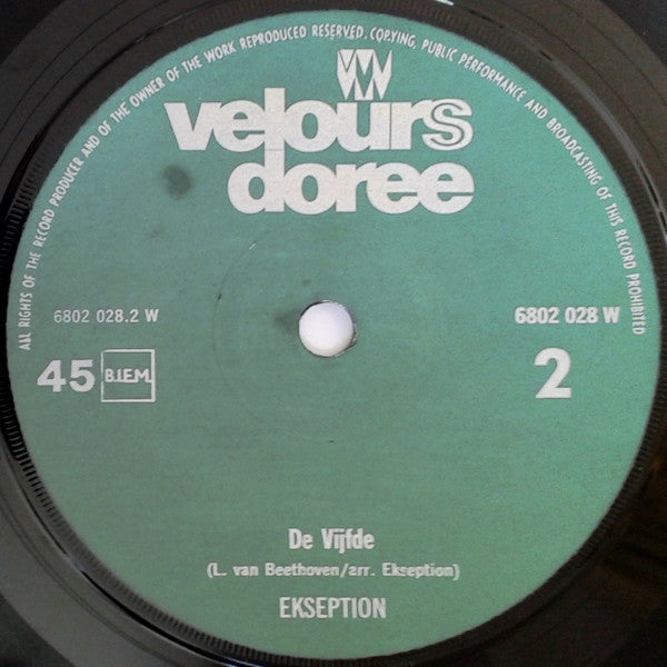 Ekseption : Joost: Spinning Around By Way Of Ekseption (7",45 RPM,Single)