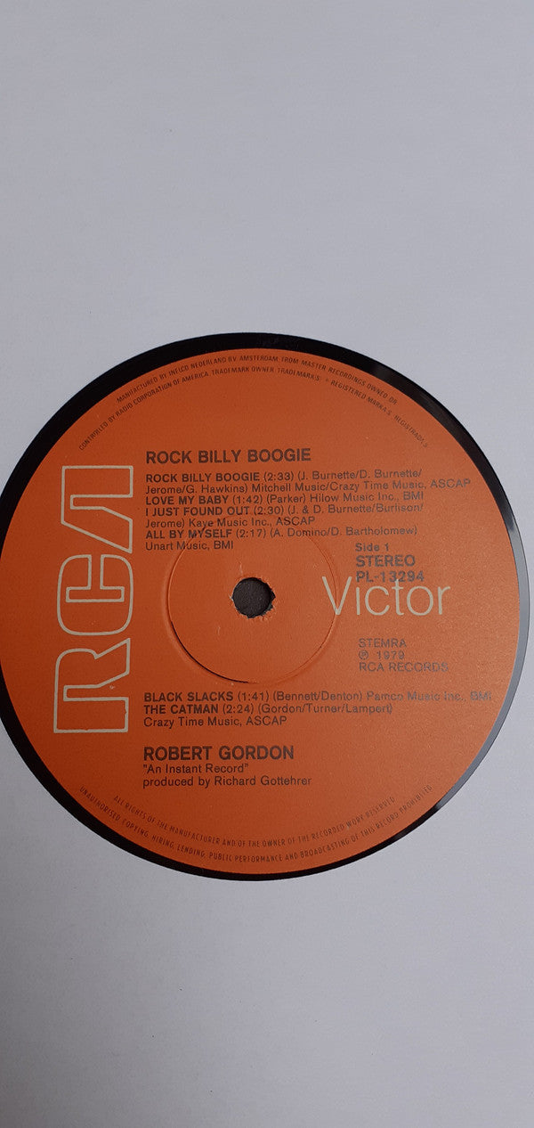 Robert Gordon (2) : Rock Billy Boogie (LP,Album)