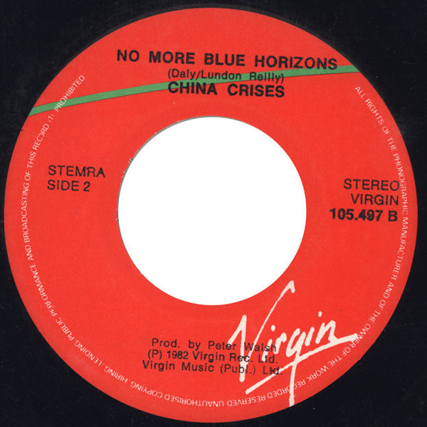 China Crisis : Tragedy & Mystery (7",45 RPM,Single,Stereo)