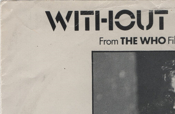 Roger Daltrey : Without Your Love (7",45 RPM,Single,Stereo)