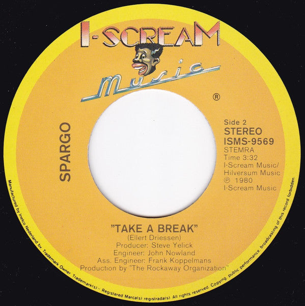 Spargo : Sometimes (7",45 RPM,Single)