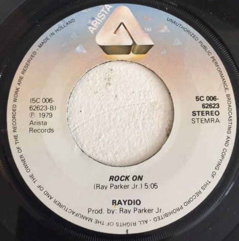 Raydio : You Can't Change That (7",45 RPM,Single)
