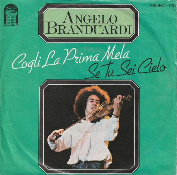 Angelo Branduardi : Cogli La Prima Mela (7", Single)