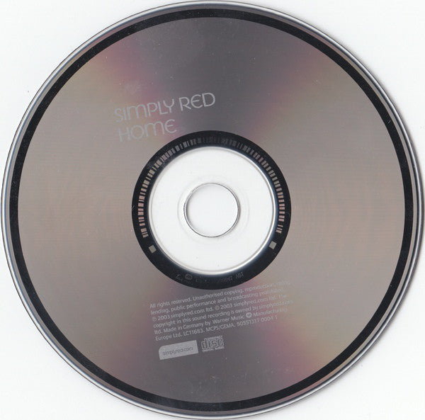 Simply Red : Home (Album)