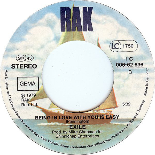 Exile (7) : How Could This Go Wrong (7",45 RPM,Single,Stereo)