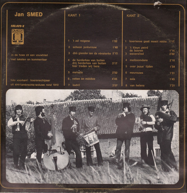 Jan Smed : Traditionele Vlaamse Muziek (LP)