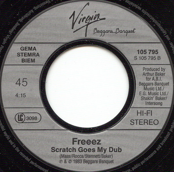 Freeez : Pop Goes My Love (7",45 RPM,Single)