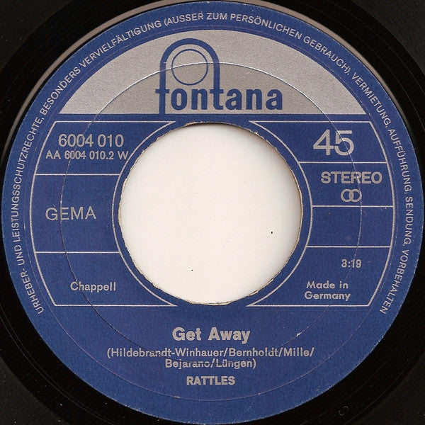 Rattles, The : The Witch (7",45 RPM,Single,Stereo)