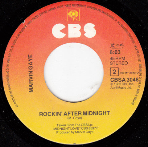 Marvin Gaye : My Love Is Waiting (7",Single,45 RPM)