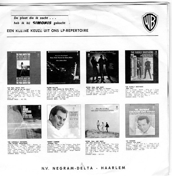 Everly Brothers : Somebody Help Me (7",Single)