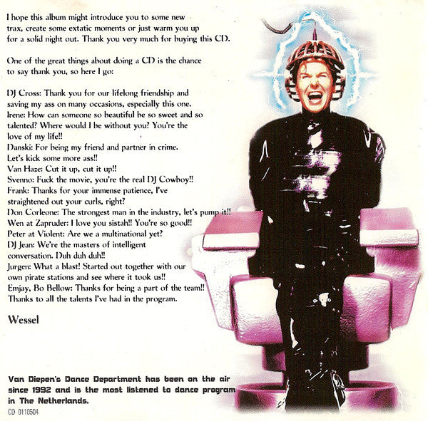 Various : From The Soundlabs Of... Van Diepen's Dance Department (Mixed,Compilation)