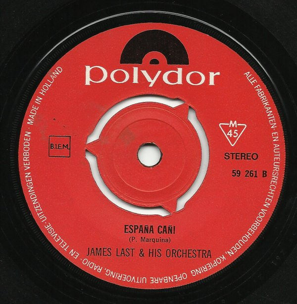 James Last : O' Cangaceiro / España Cañi (7",45 RPM)