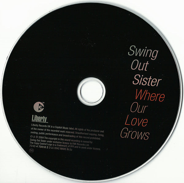 Swing Out Sister : Where Our Love Grows (Album,Copy Protected)