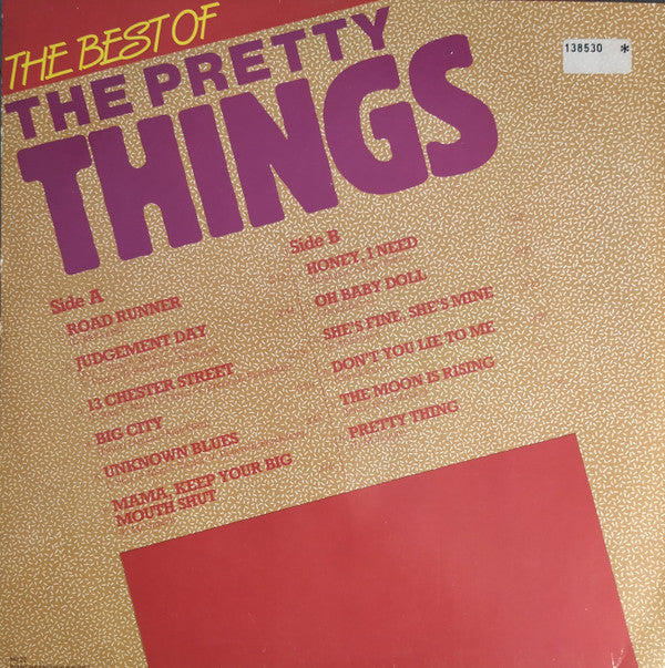 Pretty Things, The : The Best Of The Pretty Things (LP,Album,Compilation,Reissue)