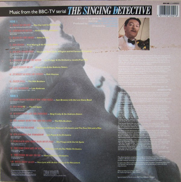 Various : The Singing Detective (Music From The BBC-TV Serial) (LP,Album,Compilation,Mono)