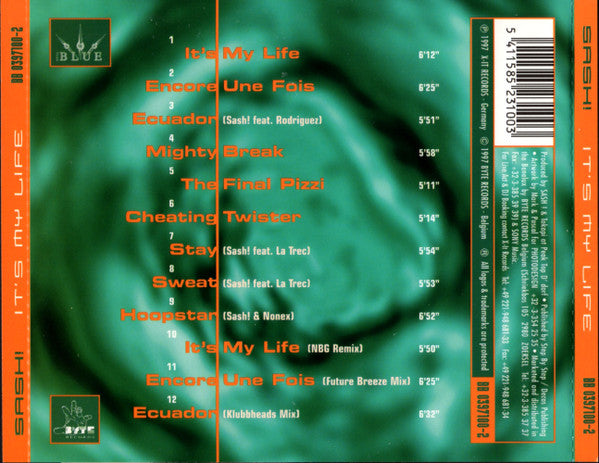 Sash! : It's My Life (Album)