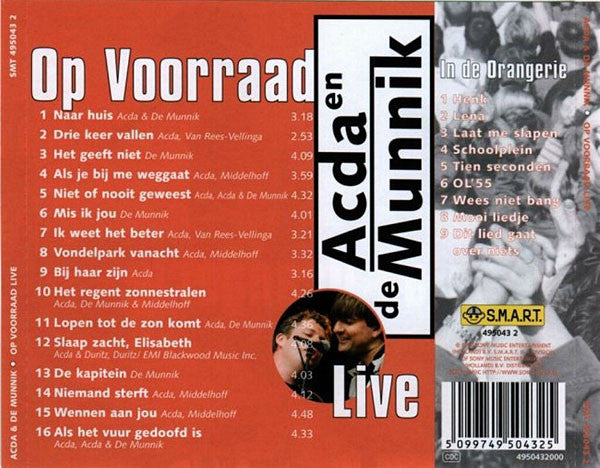 Acda en de Munnik : Op Voorraad (Live) (Album)