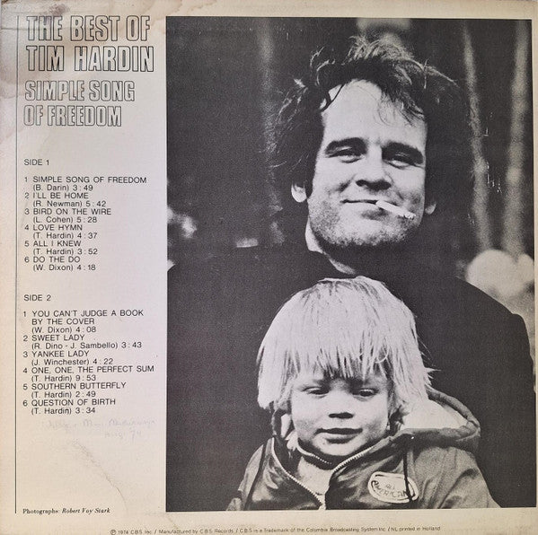 Tim Hardin : The Best Of Tim Hardin / Simple Song Of Freedom (LP,Compilation)