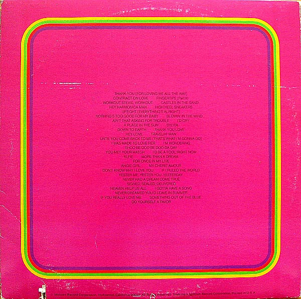 Stevie Wonder : Looking Back (LP,Limited Edition,Compilation)