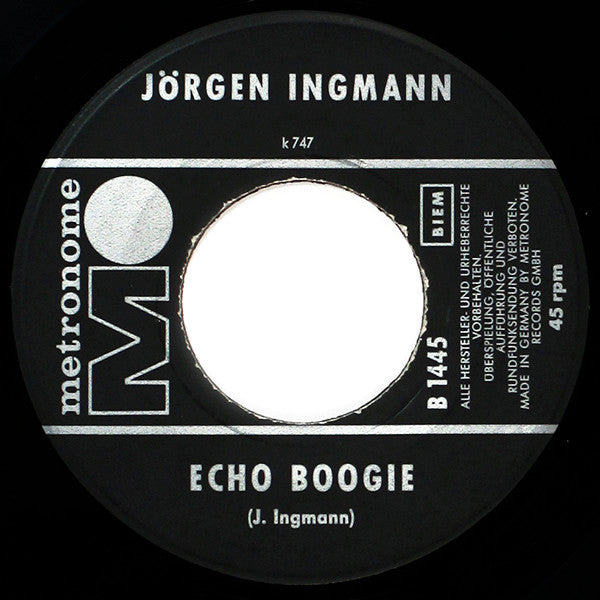 Jørgen Ingmann : Apache (7",45 RPM,Single)