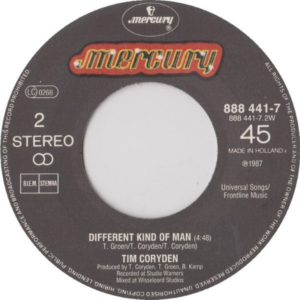 Tim Coryden : Stop This Feeling (7",45 RPM,Single,Stereo)