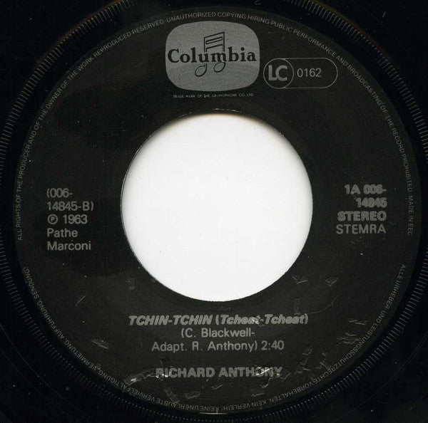 Richard Anthony (2) : Donne-Moi Ma Chance (7")